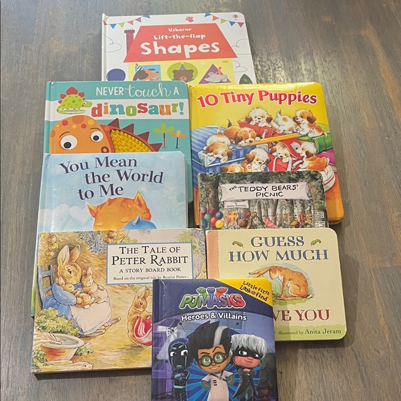 Born Other - CHILDREN’S BOARD BOOKS SET OF 8 new kids books learning #12